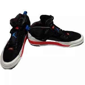 Air Jordan Nike Spizike Black Varsity Red Cement Gray 315371 Snekaers‎ 14 US